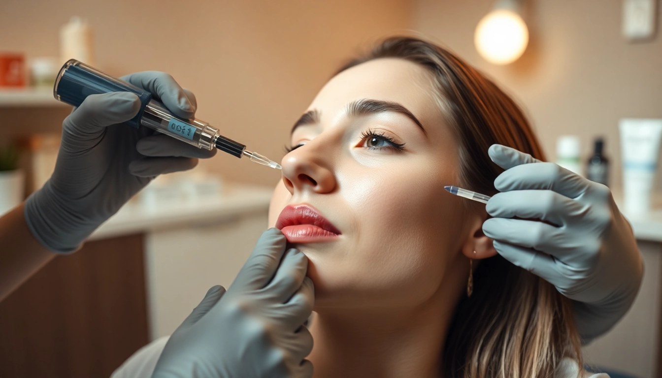 Experience a professional botox zuerich behandlung in a serene clinical environment.