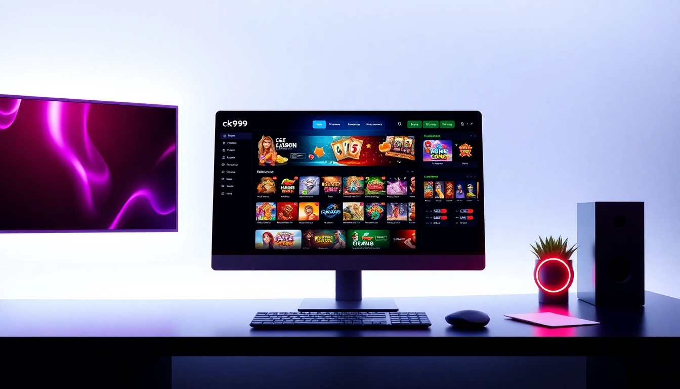 ck999 online casino platform featuring engaging game selection, bright graphics, and user-friendly interface, perfect for gambling enthusiasts seeking secure gaming experiences.