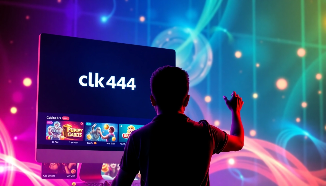 CK444 online gaming platform with engaging interface and vibrant visuals for players seeking premium entertainment.