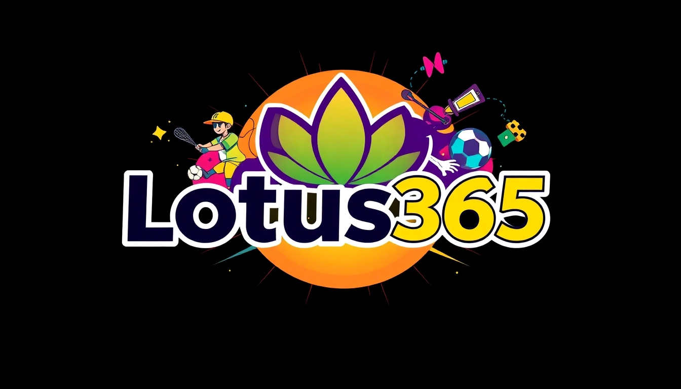 Lotus365 logo showcasing sports and gaming elements, inviting users to join a trusted platform for betting and gaming in India.