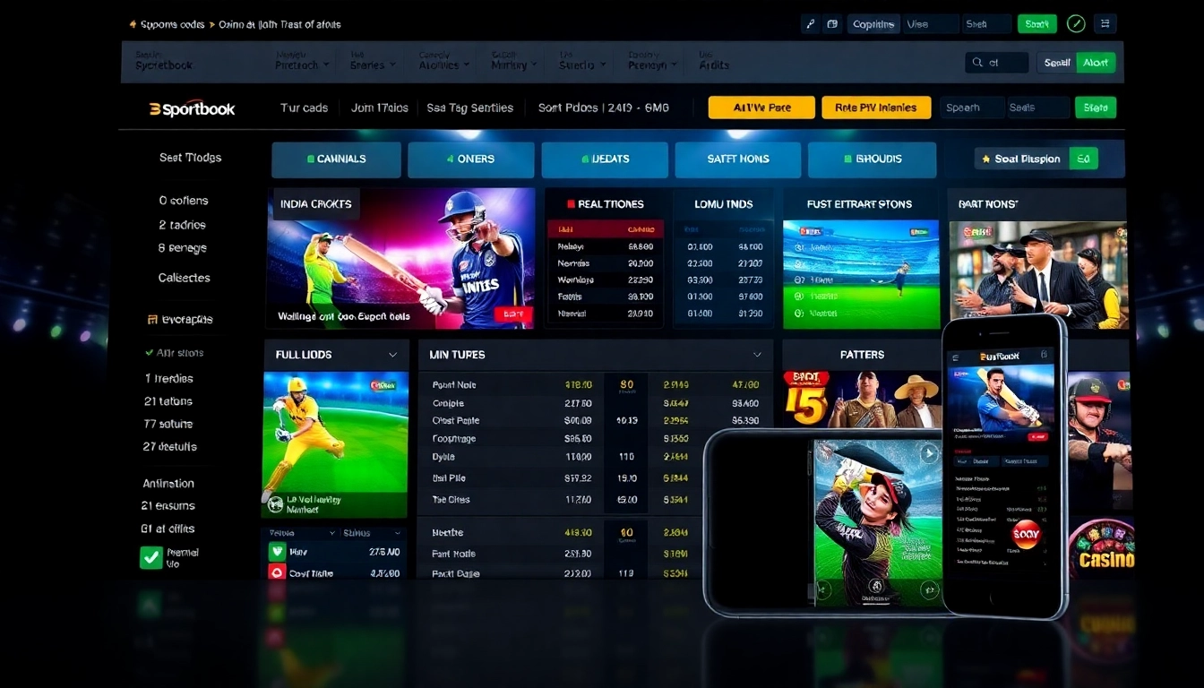 Fairplay online betting platform showcasing cricket and casino actions, engaging interface emphasizing trust and excitement for Indian players.