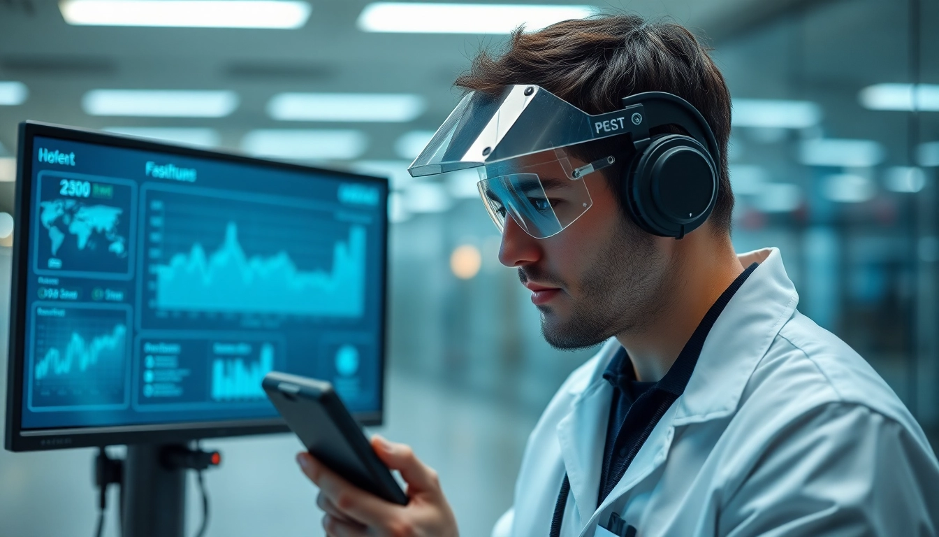 Professionals implementing innovatieve oplossingen voor ratten bestrijden met digitale monitoring en bouwkundige wering in bedrijfsomgeving