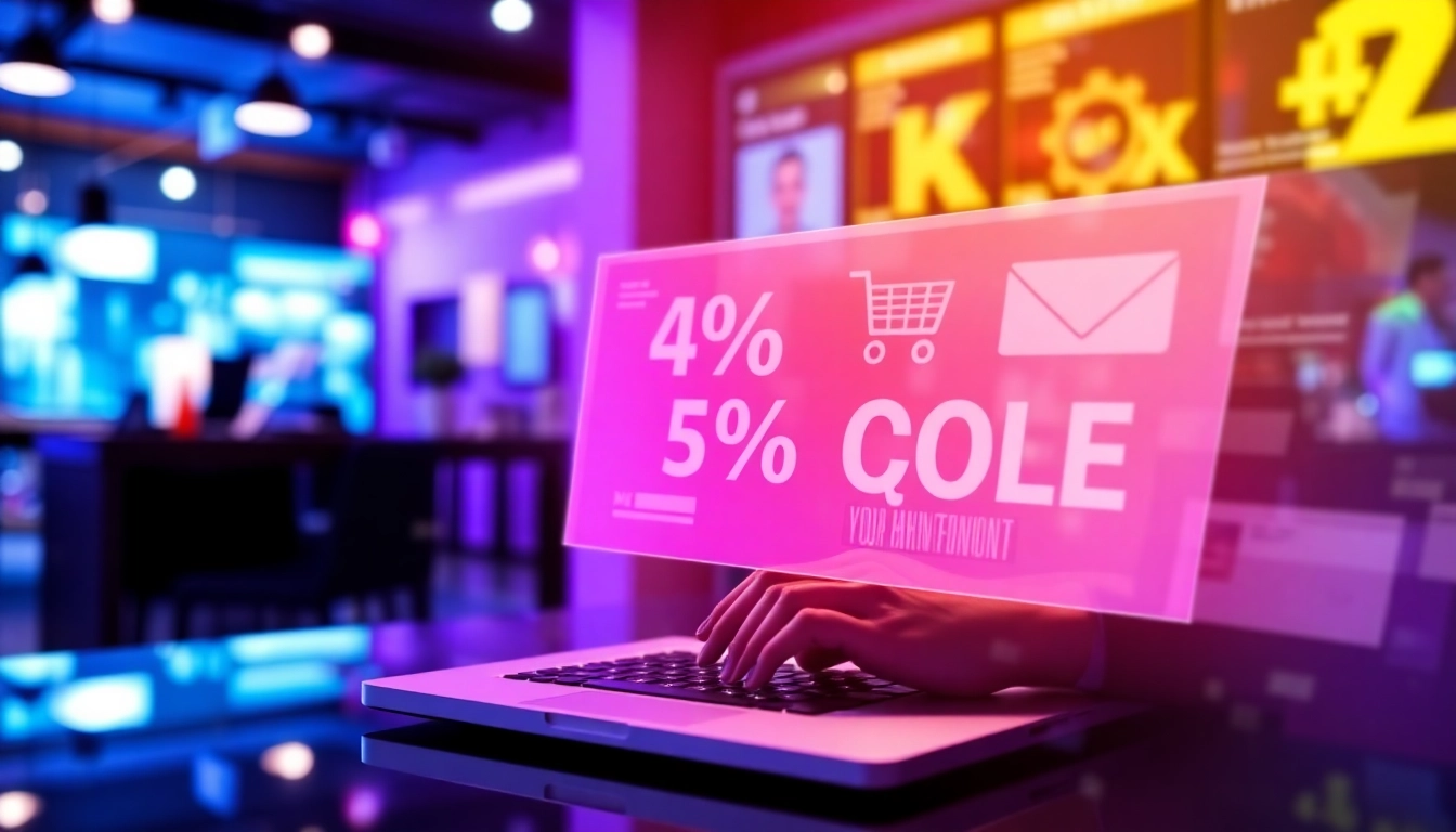 Optimized Rabattkoder for online shopping presented with attractive user interface and digital