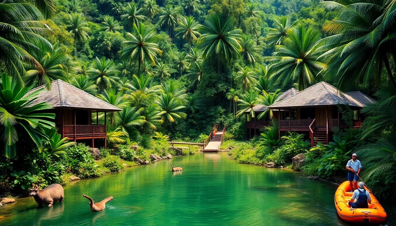 Dandeli jungle resorts offer immersive nature stays with river views and jungle adventures for
