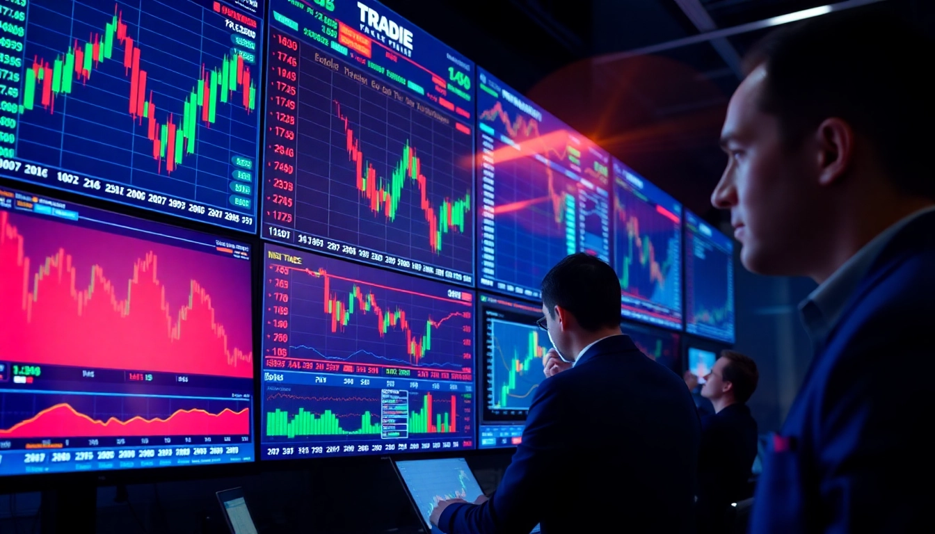 Trading view platform displaying real-time market charts for informed trading decisions.
